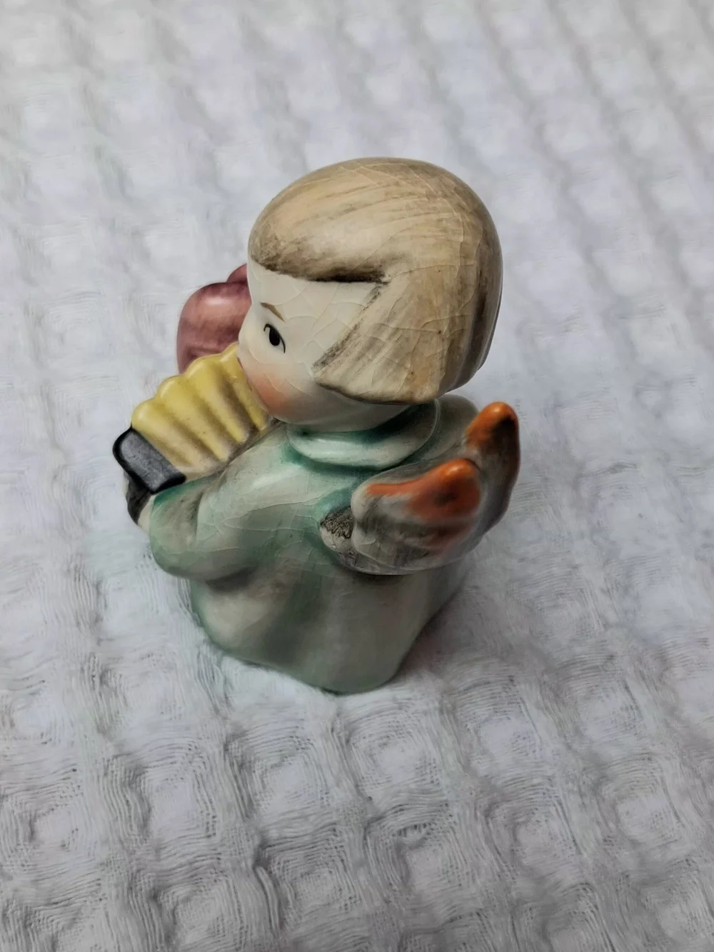 Hummel/Goebel Angel With Accordion #238/B West Germany 1967 Flawed